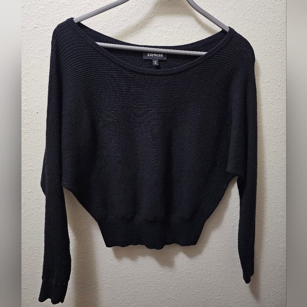 Express Women's Black Sweater